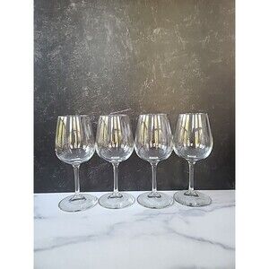 Clear Glass Large Wine Glasses Set Of Four